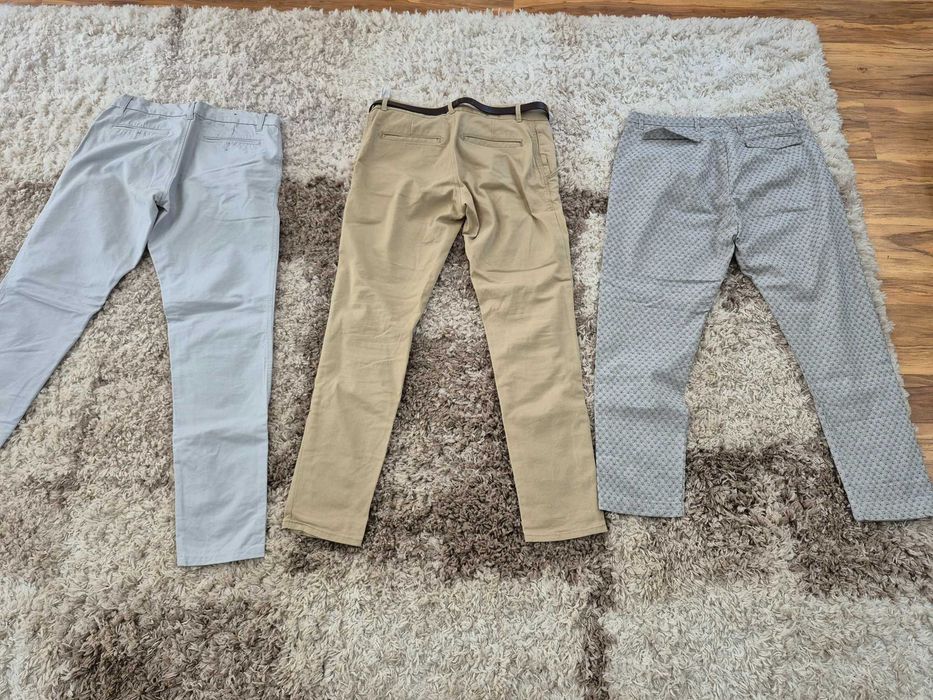 Lot 3 perechi pantaloni barbati Zara/Selected Home