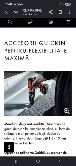Autofiletanta Fein Clipfix 3 in 1 Nouă