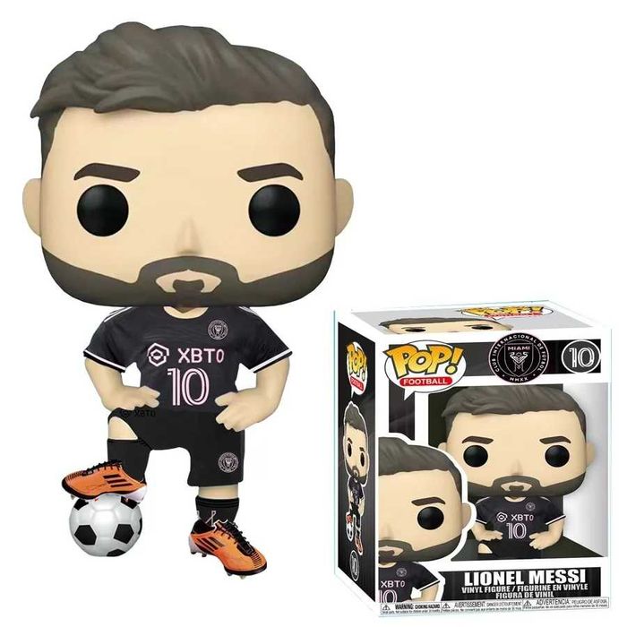 Кукли на роналдо меси мбапе, фигурки играчки за деца с кутия