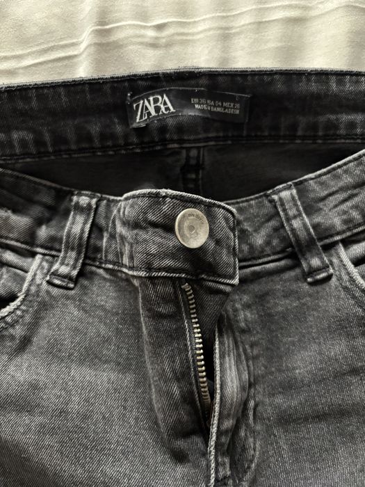 Jeans negri Zara, marimea 36