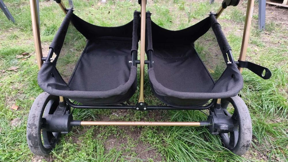 Двойна детска Детска количка Чиполино с две кошчета за кола