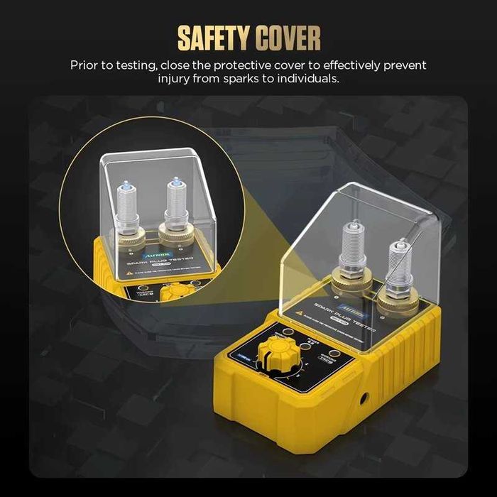 Тестер за свещи AUTOOL SPT105, 0-6000RPM с регулируема височина