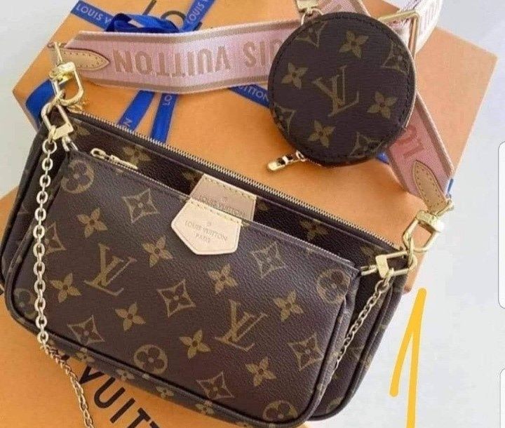 Geanta LV new model 3 în 1,saculet, etichetă