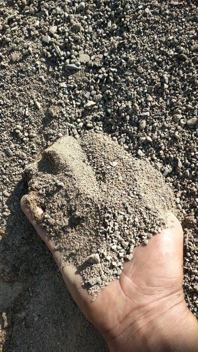 Гравий, щебень, песок