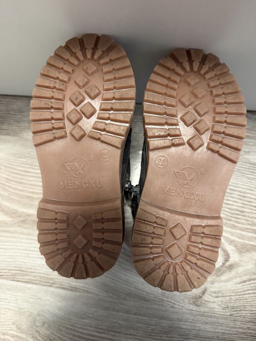 Ghete copii imblanite army marimea 28