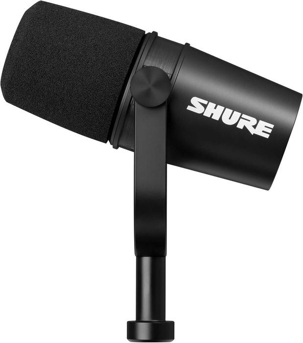 Професионален микрофон Shure MV7X XLR за подкаст и стрийминг (Нов)