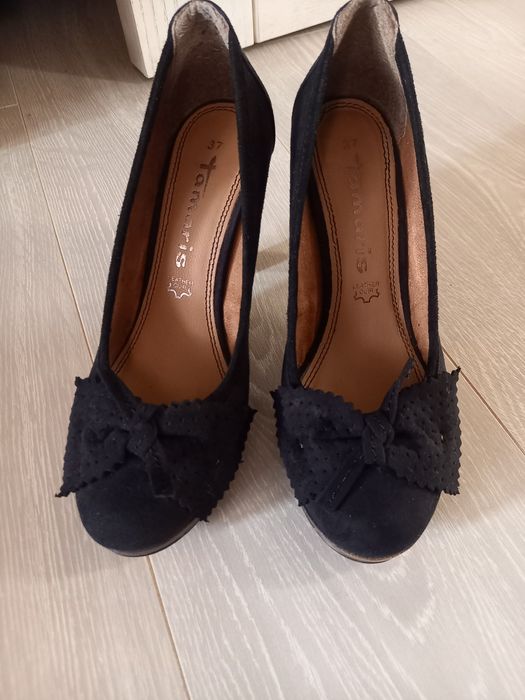 Туфли женские замша
