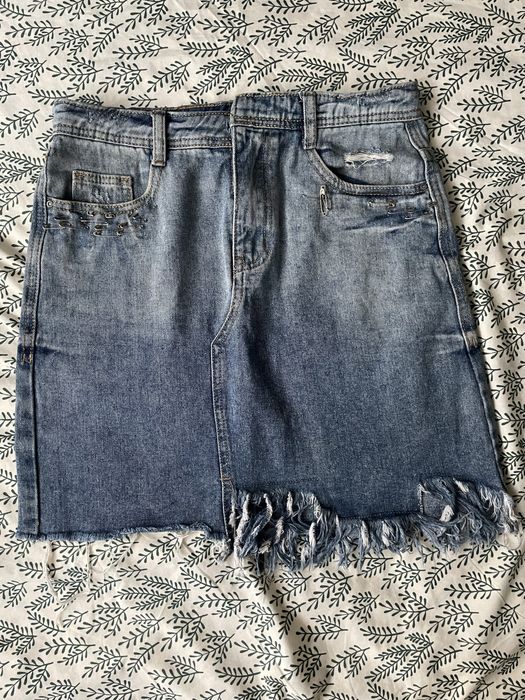 Дамска дънкова пола