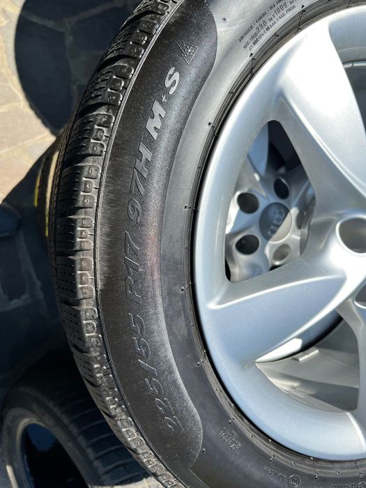 Jante Originale AUDI pe 17" 5x112 stare ca noi