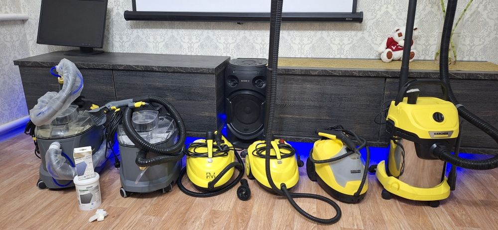 Аренда моющего пылесоса. Химчистка