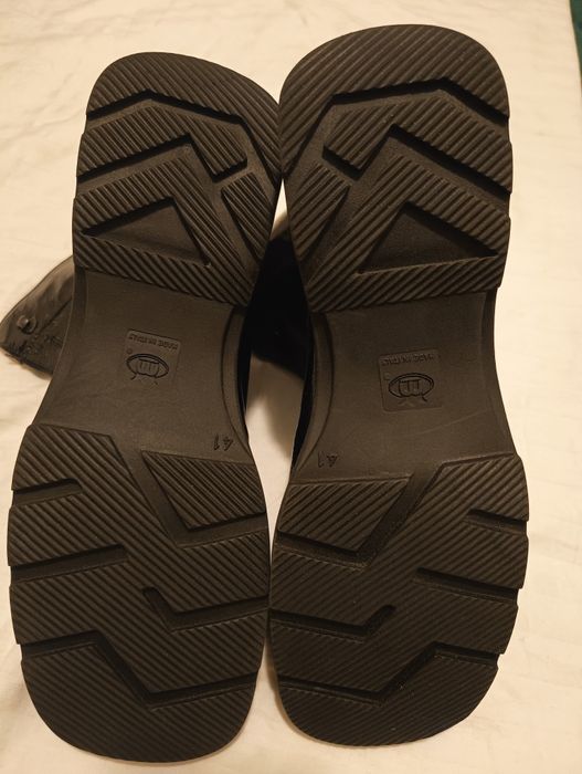 Ghete piele lacuiti îmblănite SACHT 41