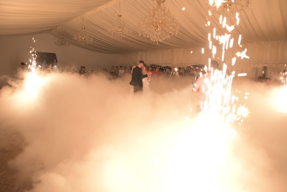 Efecte speciale: Fum greu cu gheata carbonica