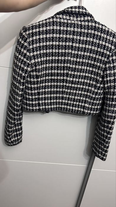 Късо сако букле Zara размер