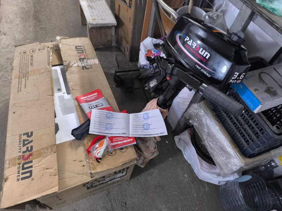 Продам лодочный мотор Парсун 3.6