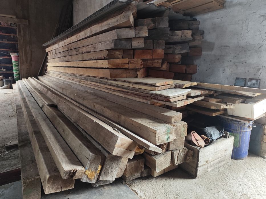 Продам пиломатериалы с готовой крыши!