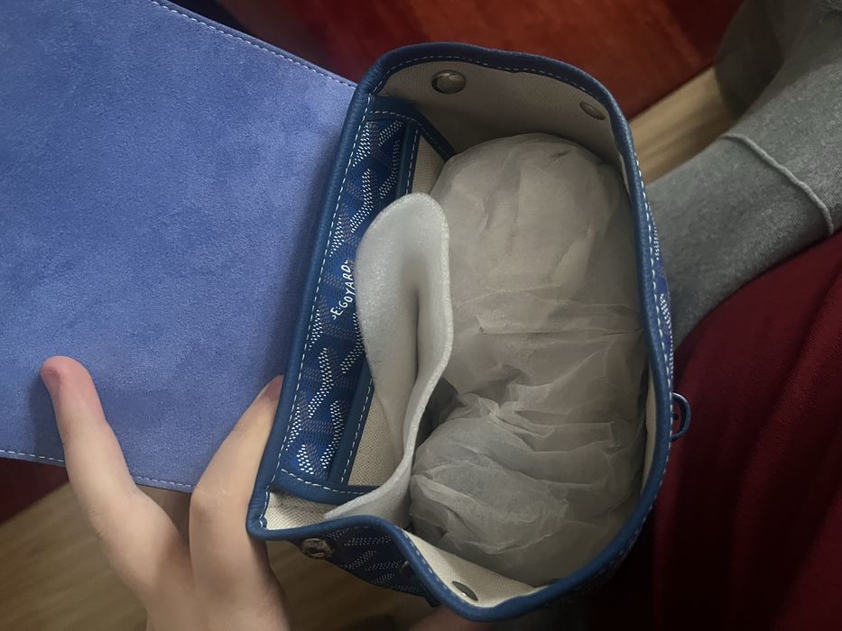 Geanta goyard albastra