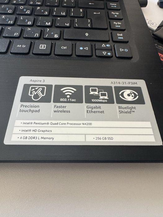Лаптоп Acer Aspire 3