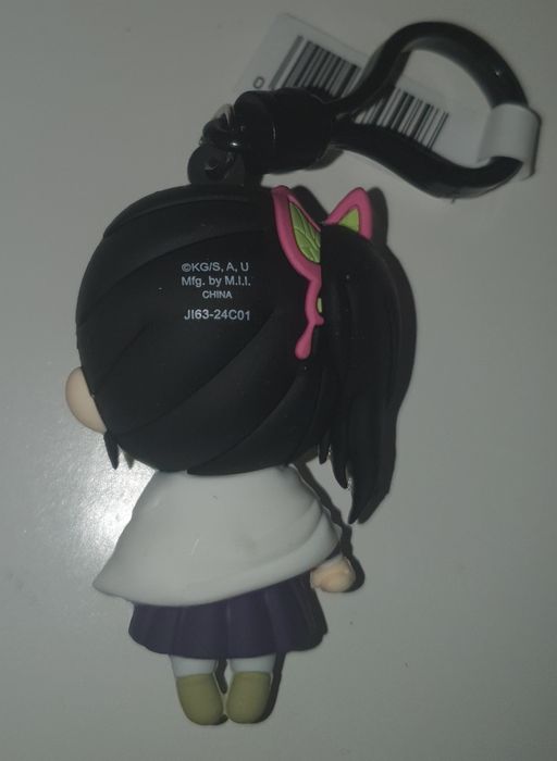 Clemă pentru geantă cu figurină Demon Slayer- Kanao Tsuyuri