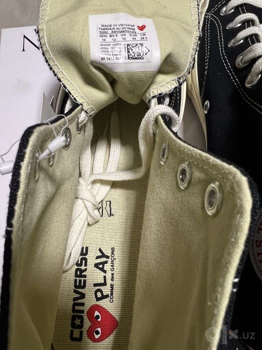 Converse x Comme des Garcons PLAY US 10