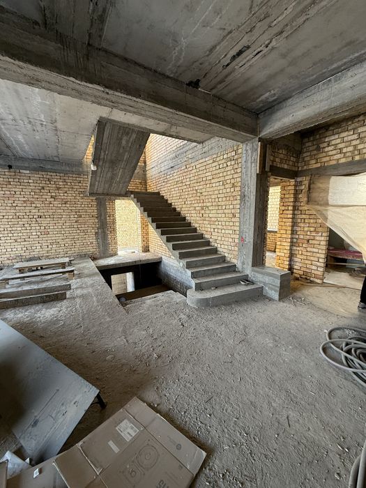 Продается участок Тузель 6-сот с готовым проектом 2 этажа с подвалом