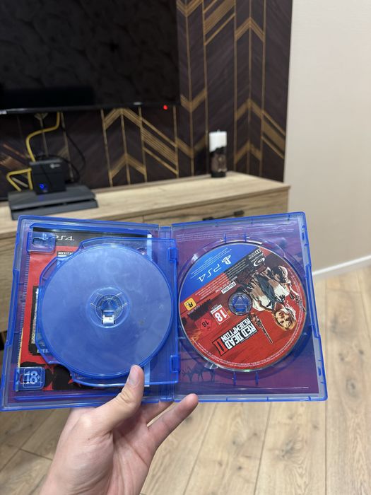 red dead redemption 2 диск для ps4/ps5