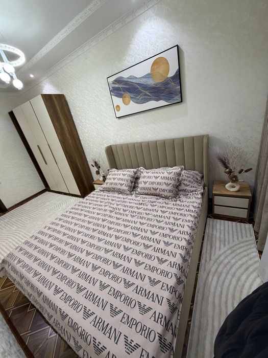 ^52м² Балкон:2х6‼️2/1/4 Евроремонт укомплектована квартира Чиланзар-21