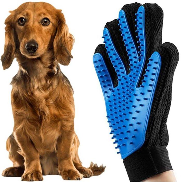 Manusa perie pentru animale de companie caini si pisici par scurt lung