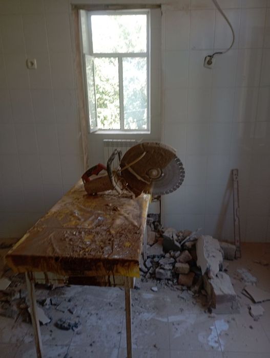 Beton kesish va teshish xizmati tez va sifatli