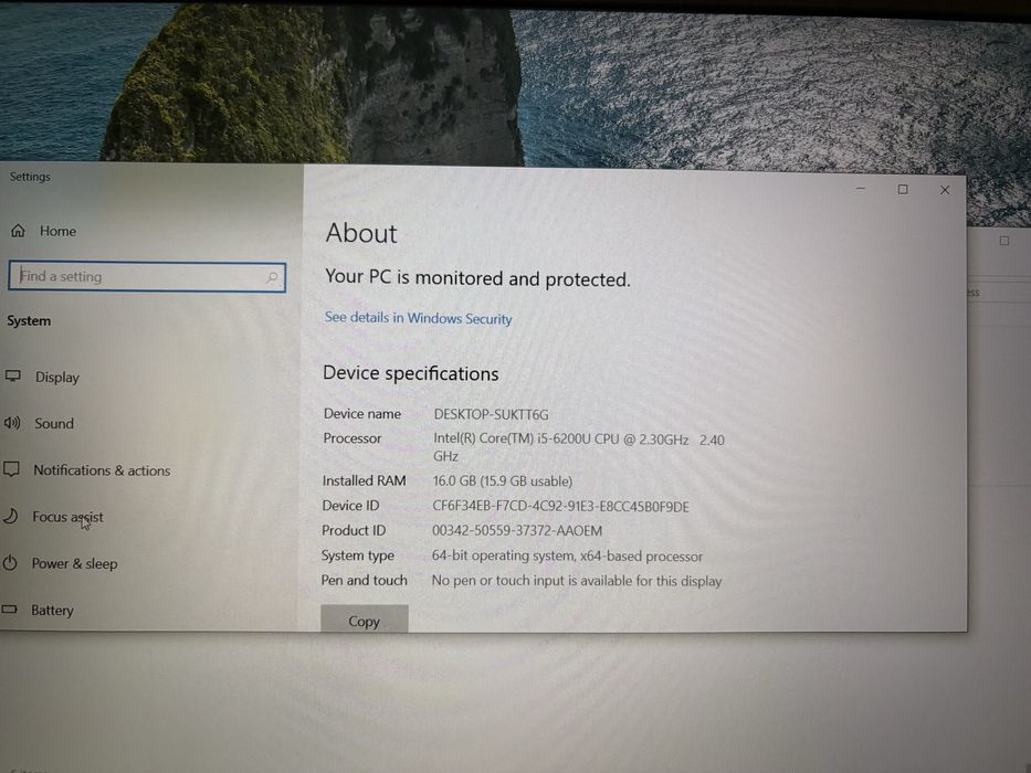 Лаптоп Lenovo ThinkPad T560