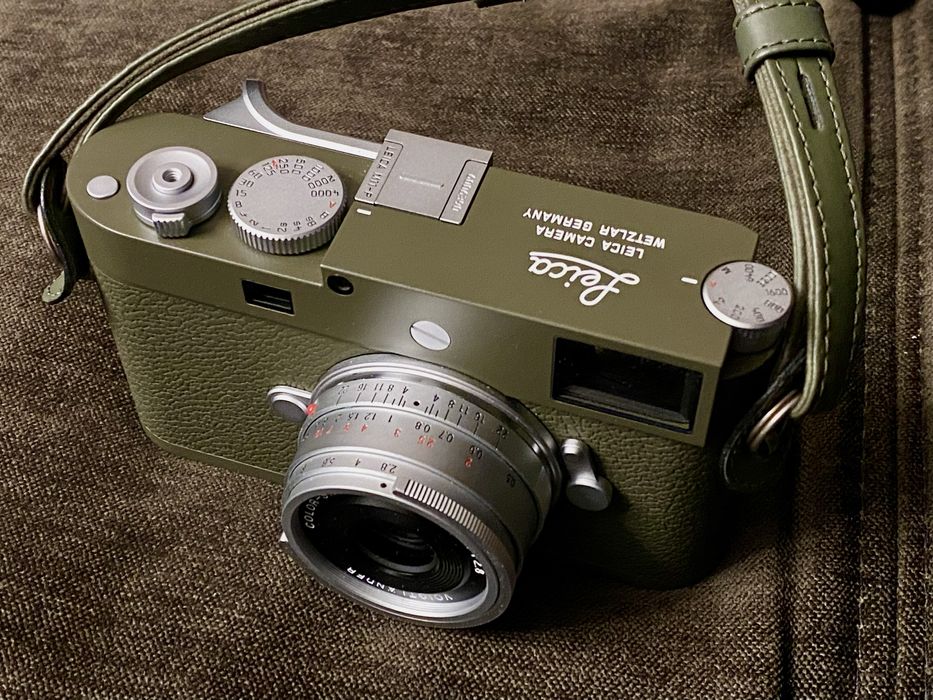 Leica M11-P safari kit cu Summilux 50mm safari (cf)