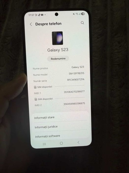 Vând sau schimb S23 de preferat doar vând
