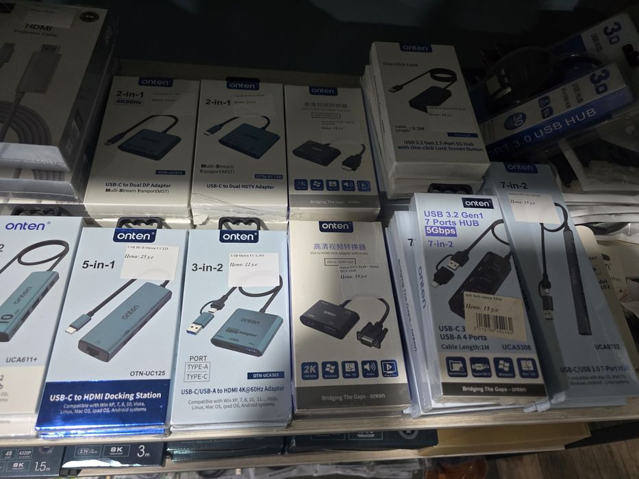 Скидка!!! Type C HUB Onten 5 в 1 перечисление есть Гарантия