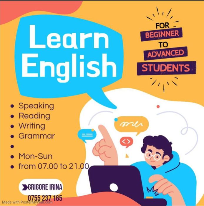 Meditatii Individuale Engleză!