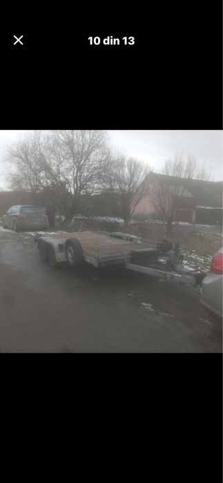 Remorca 2 axe traport vehicule