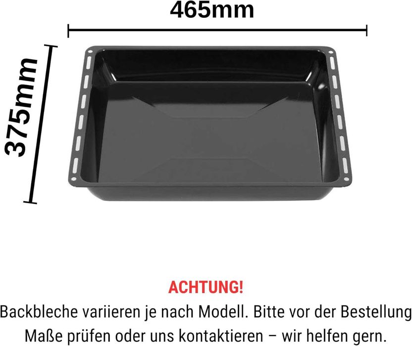 Комплект тави за печене ICQN 465 x 370 x 30 и 60 мм
