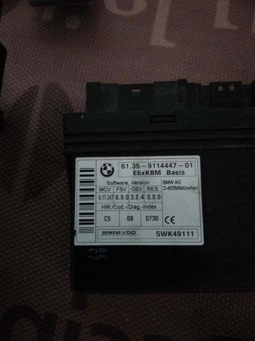 Calculatoare BMW E60 Model Vechi si Noi