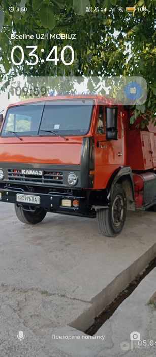 Продаётся КАМАЗ 5511 самасвал, 1987г. , в хорошем состоянии