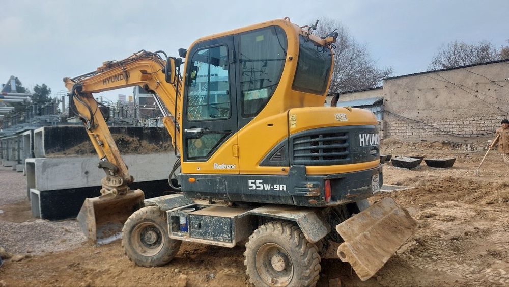 Услуги экскаватор.  Экскаватор хизмати.