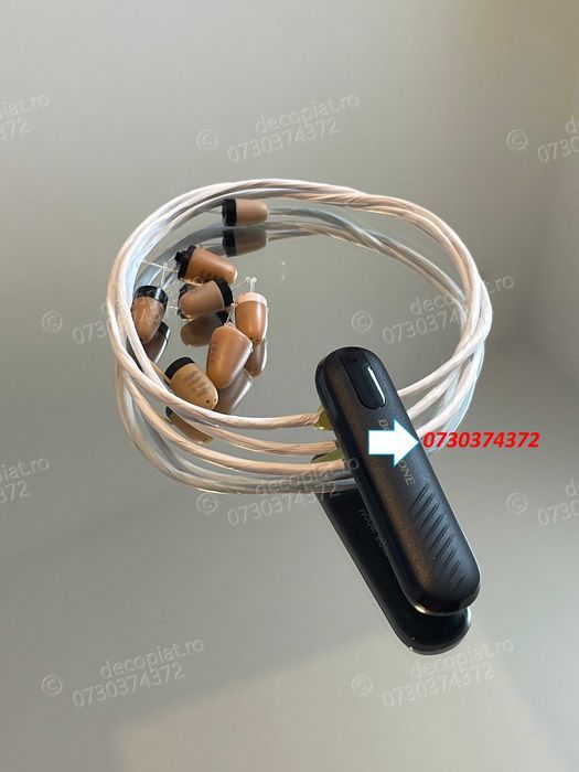 Colier Bluetooth + Cască Japoneză Personalizată - Design Unic!