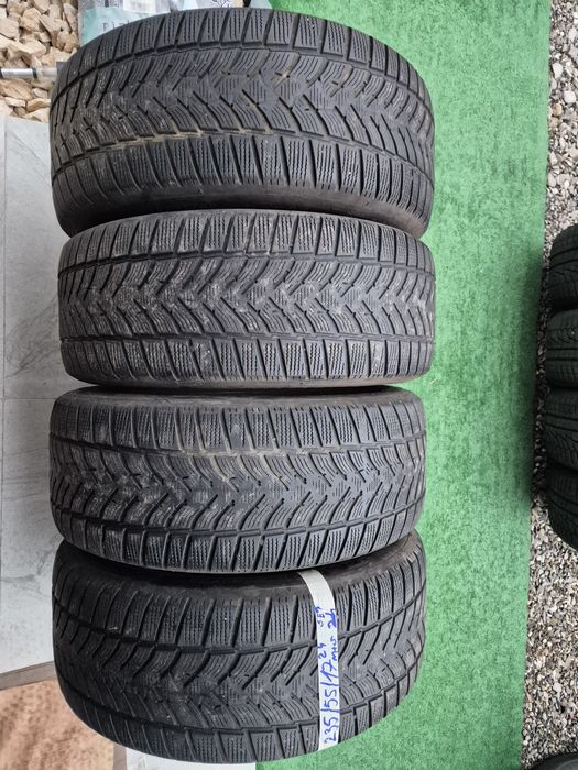 Vând cauciucuri 235/55/17 M+S set complet imp Germania//dot 2024//