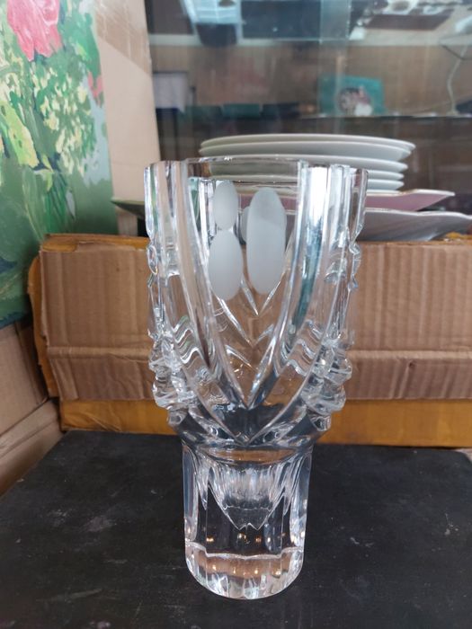 Ваза хрустальная Олимпиада 1980.