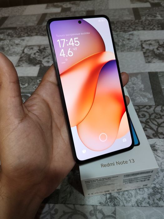 Redmi Note 13 8/256 с коробкой и документам в хорошем состоянии и
