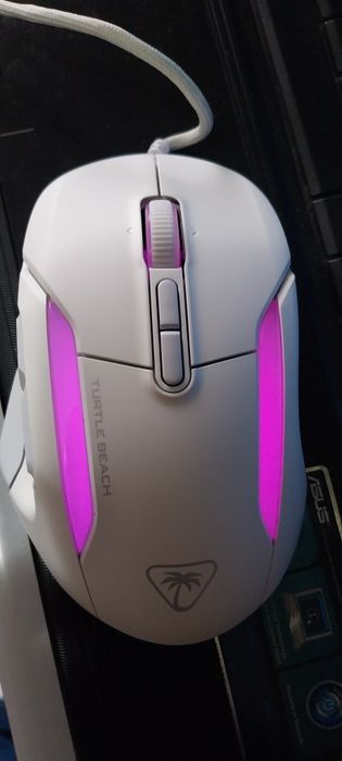 Mouse de gaming wireless TURTLE BEACH Kone II ultrausor 26,000 DPI alb, 23 functii personalizabile