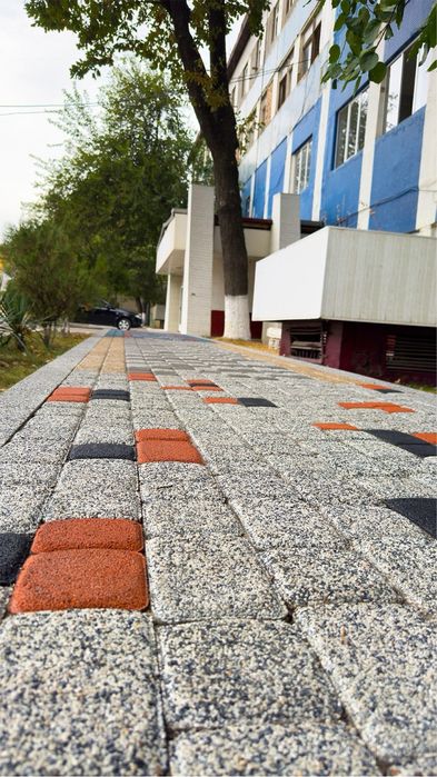 Установка брусчатки Установка гранит