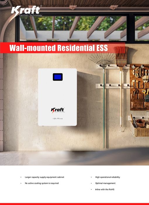 Litiy akkumulator 5 va 16 kW (low voltage)