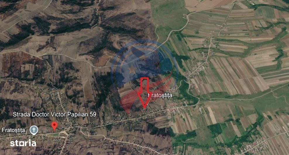 Teren  8 227 mp + Casa demolabila de vanzare in Filiasi -  Fratostita