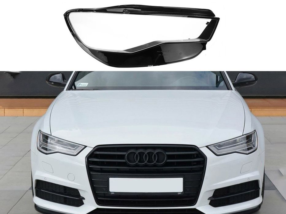 Стъкла за фарове на Audi A6 C7 Facelift