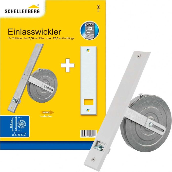 Înfășurător de bandă Schellenberg Maxi 11500 pentru obloane