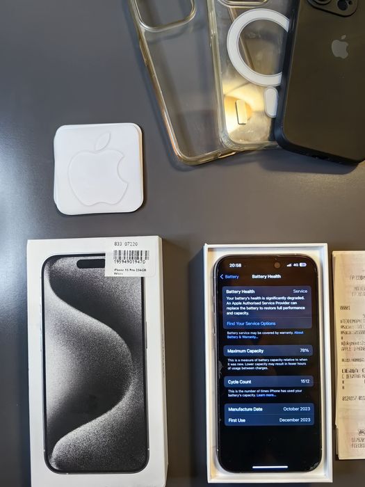 iPhone 15 PRO 256 GB