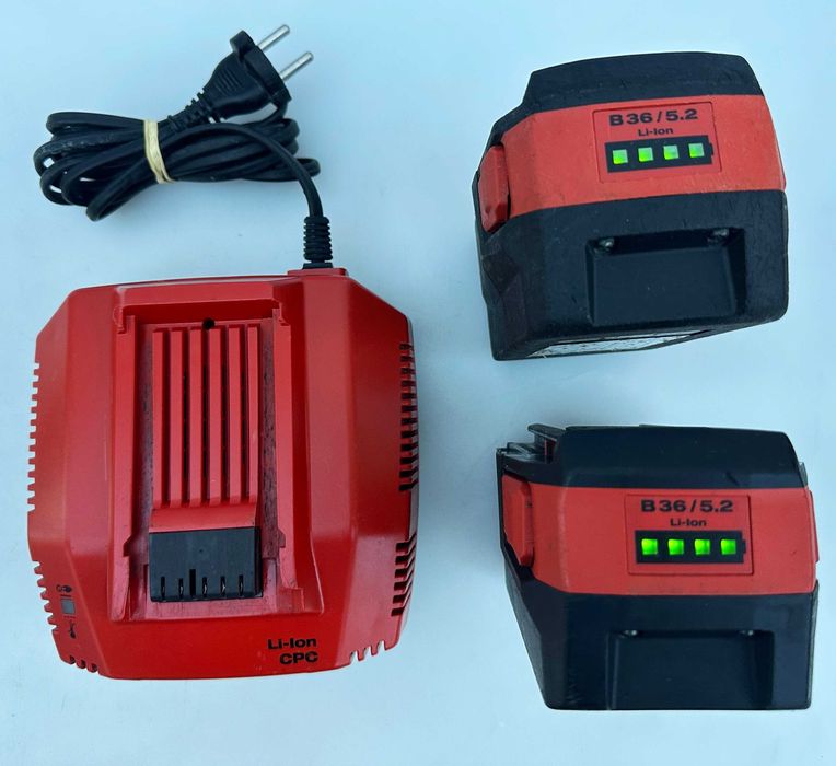 Hilti TE 300-A36 - Акумулаторен къртач 2x36V 5.2Ah перфектен!